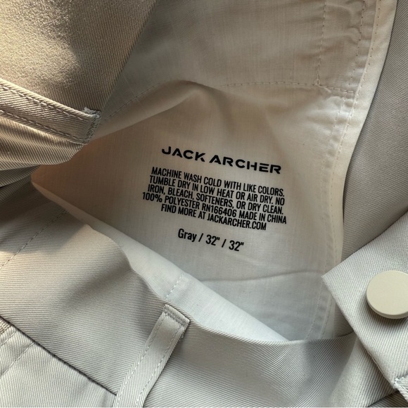 Jack Archer Men's Classic Tan Pants 32/32 - Picture 8 of 8